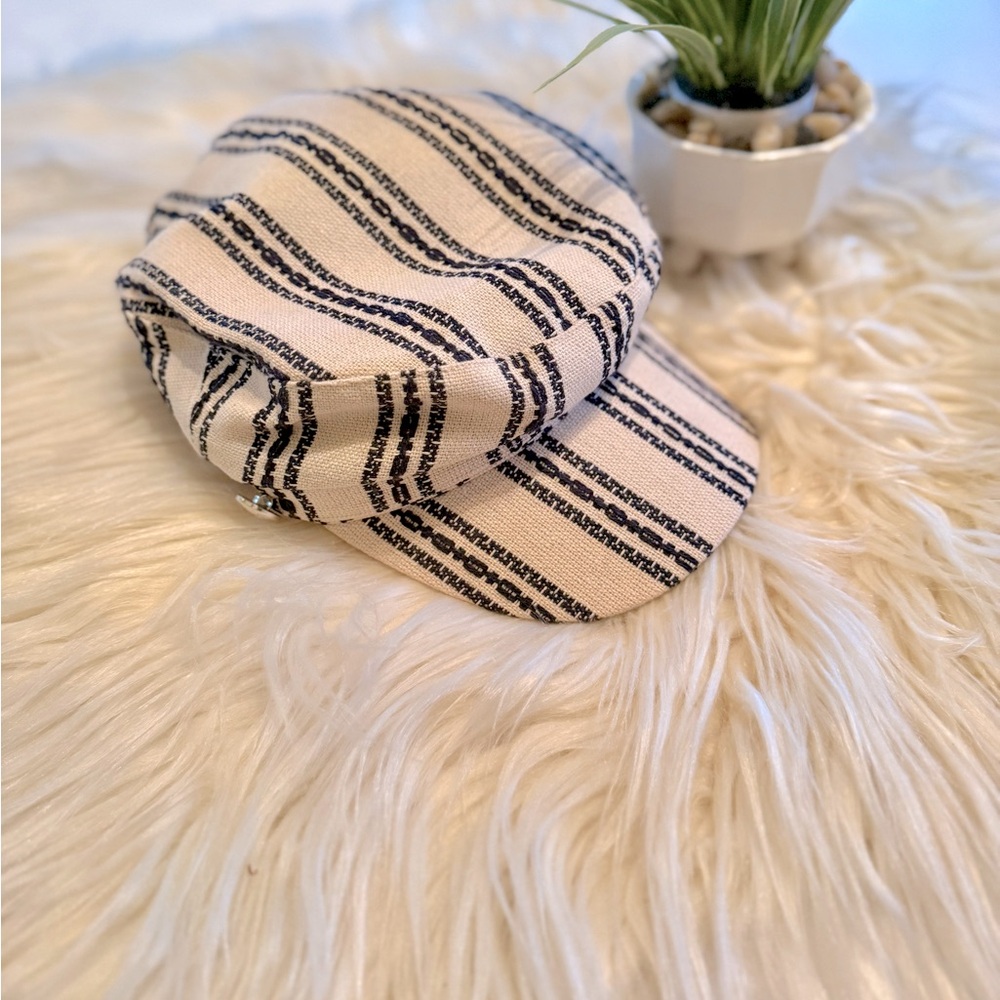 NWT Anthropologie Striped Hat